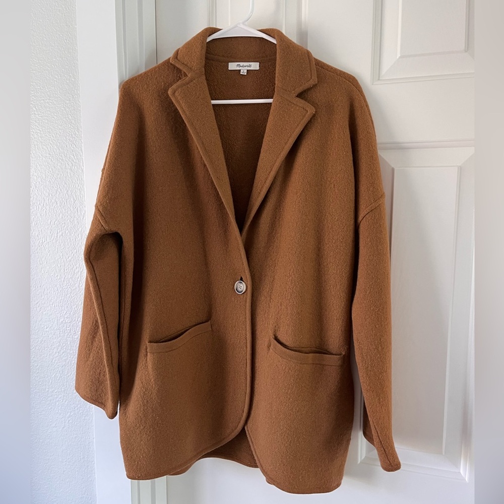 Madewell Oversized Sweater Jacket